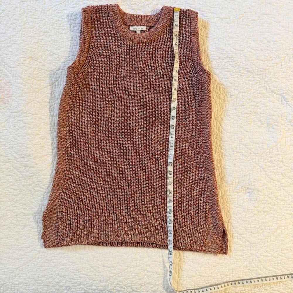 Ella-Moss Women's Marled Multi Color Sweater Vest